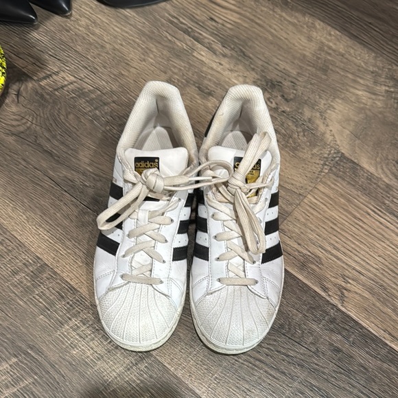 adidas | Shoes | Adidas Original Superstar White With Black Stripe Sneaker  | Poshmark